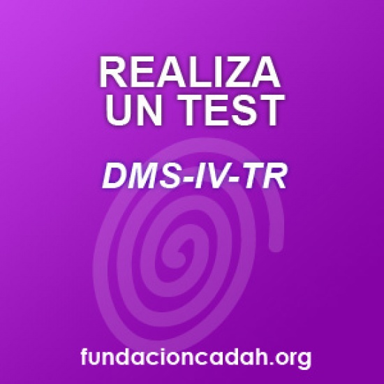TDAH Realiza un test Test DSMIVTR » TDAH o Trastorno por Déficit de Atención e hiperactividad